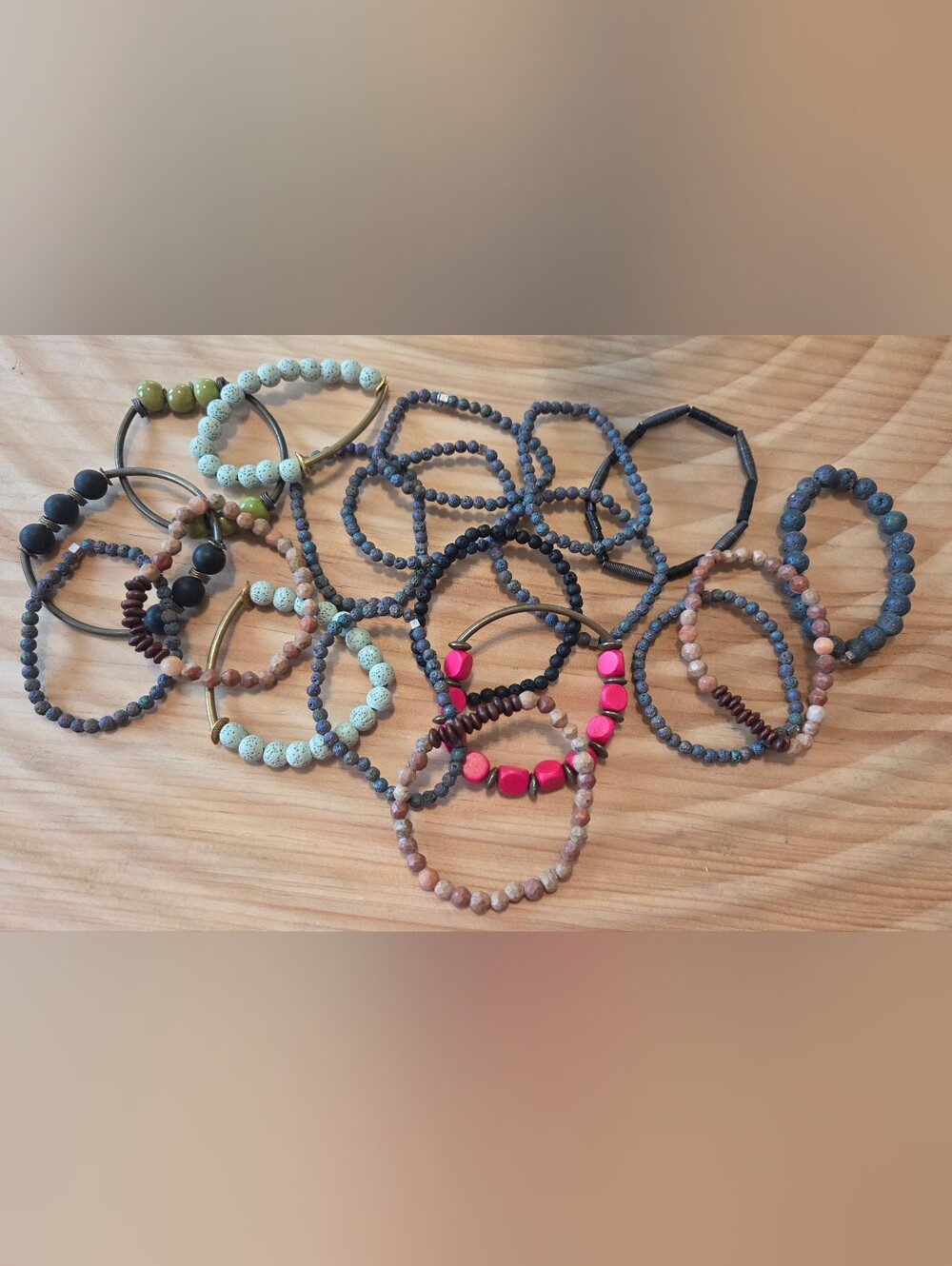 Beljoy Beaded Stretch Bracelet Set - Multicolor